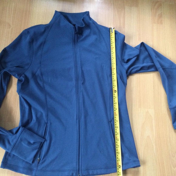 Athletic Works Workout Jacket Blue Large - Picture 7 of 10